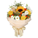Warm & Cheerful – Flower Bouquet