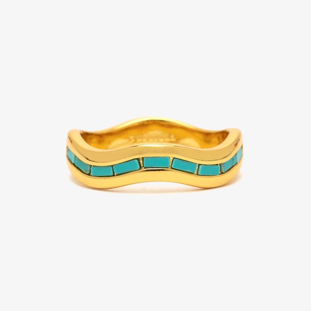 51885GOLD_DesertTurquoiseRing-min-2.jpg Desert Turquoise Ring - Image 1