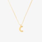 Initial Pendant Necklace - Image 3