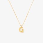 Initial Pendant Necklace - Image 7