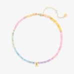 Initial Ombre Stone Bead Choker - Image 2