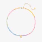Initial Ombre Stone Bead Choker - Image 12