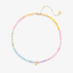 Initial Ombre Stone Bead Choker - Image 15
