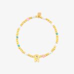 Initial Pearl & Seed Bead Stretch Bracelet - Image 14