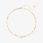 Initial Pearl & Seed Bead Choker - Image 2