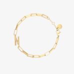 Initial Paperclip Chain Bracelet - Image 15