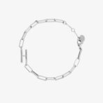 Initial Paperclip Chain Bracelet - Image 35
