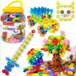 Brain Flakes Brain Flakes 500 Pcs Disc Set, Ages 3+, Interlocking Plastic Disc Toy For Creative Building, Educational STEM Learning, Construction Block Play For Kids, Teens, Adults, Boys, And Girls