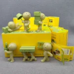 Corner Jun Smiski Luminous Figurine Car Desktop Bathroom Table Lamp Decoration Ornaments