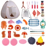 Kids Tent Set, Indoor Outdoor Pop-Up Play Tent For Toddlers, Pretend Game Toy Birthday Christmas Gift For Toddlers Kids