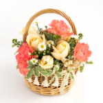 Basket of Euphoria - Table Flowers