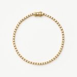 Classic Tennis Bracelet | 18ct Gold Vermeil Cubic Zirconia