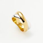 Lucy Williams Chunky Entwine Ring  | Mixed Metal