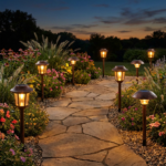 Solar Garden Lights Set