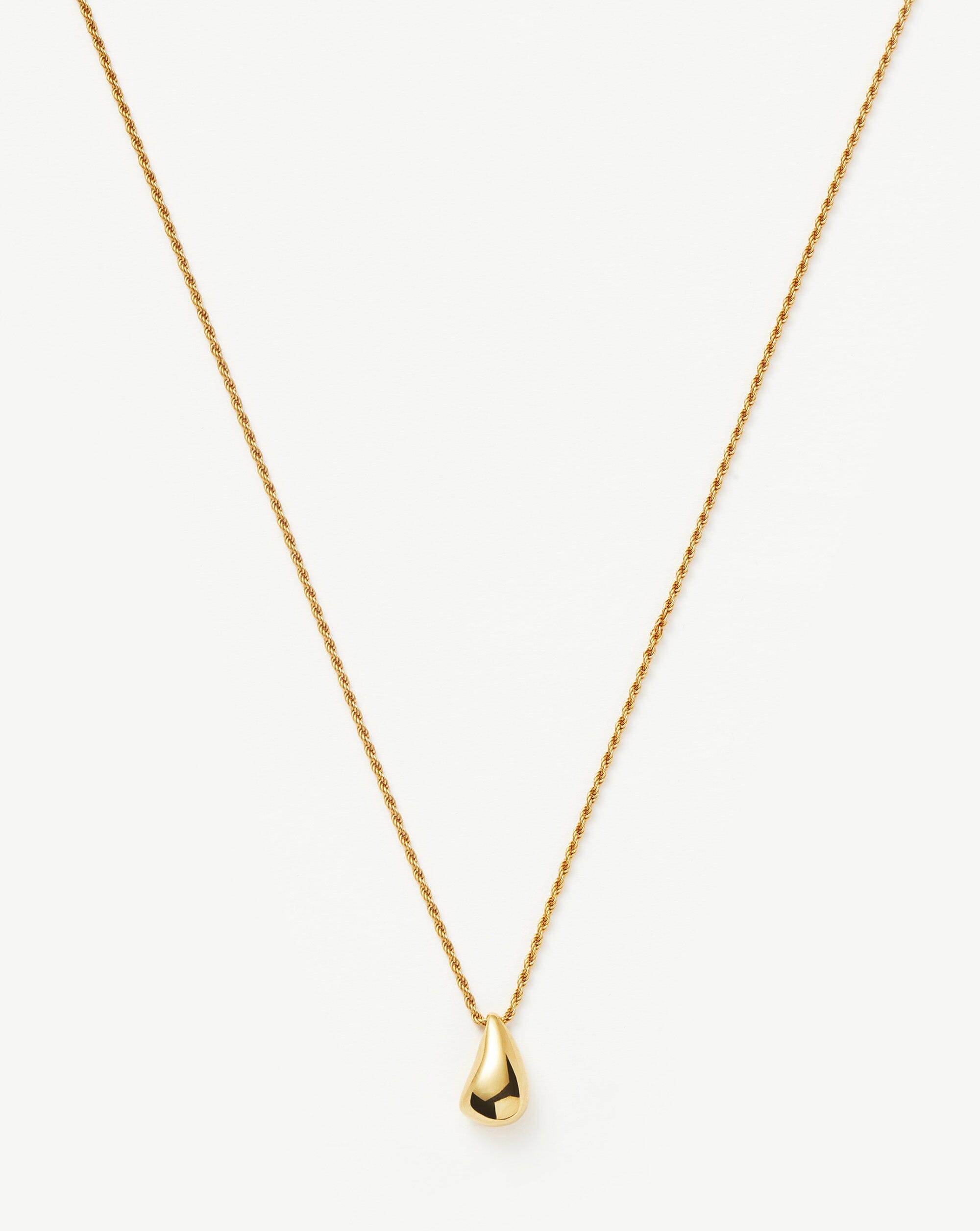 savi-sculptural-droplet-pendant-necklace-18ct-gold-plated-vermeil-necklaces-missoma-634287.jpg Savi Sculptural Droplet Pendant Necklace | 18ct Gold Vermeil - Image 1