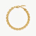 Timepiece Link Chain Bracelet | 18ct Gold Plated